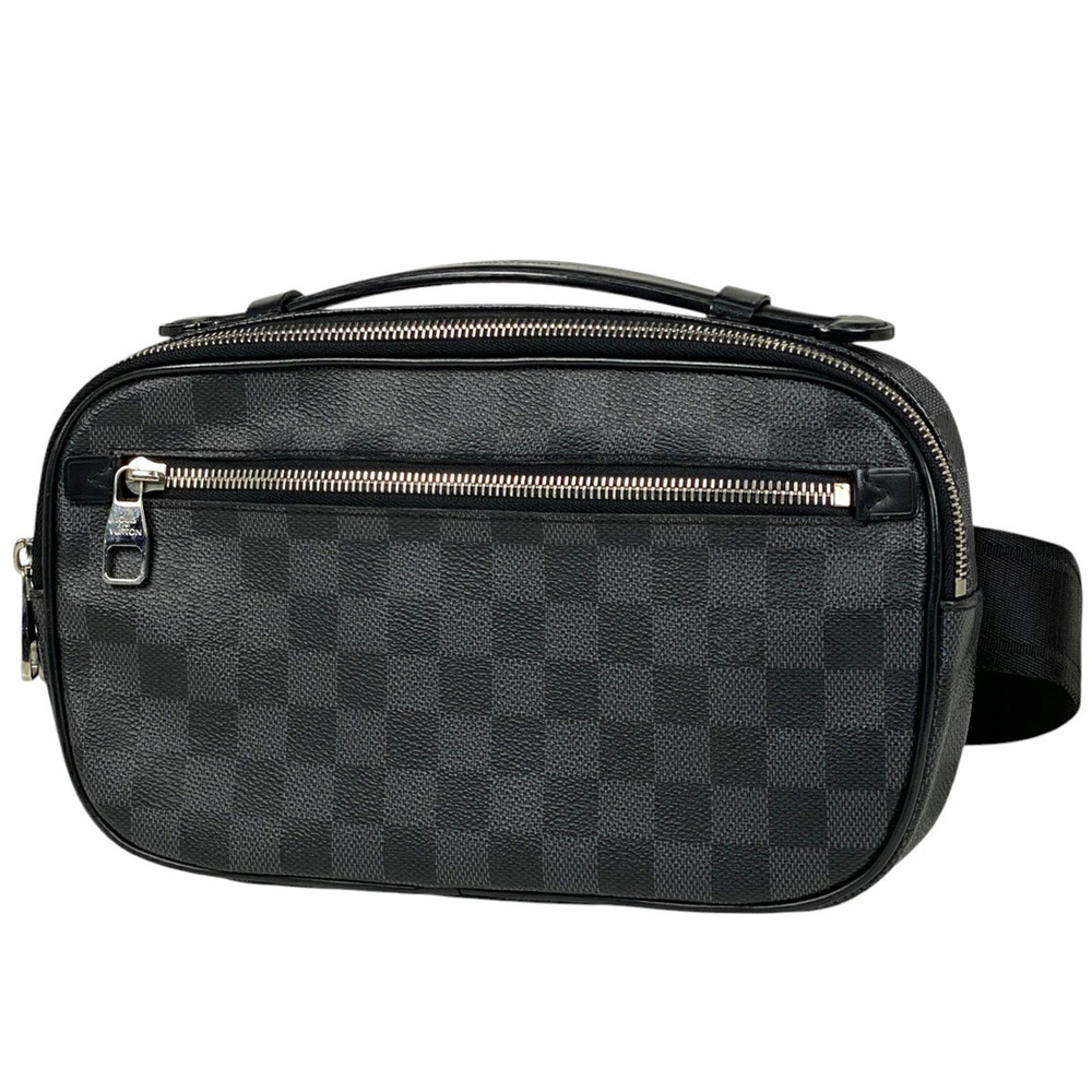 Louis Vuitton Ambrelle Waist Bag Handbag Body Bum Crossbody Belt Damier